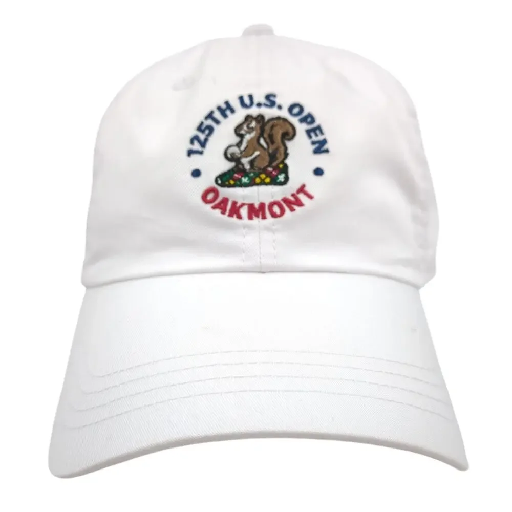 Ahead 125th US Open Oakmont Golf Hat Adjustable White USGA Member